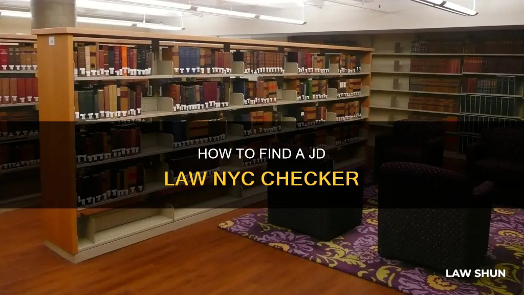 who can check my jd law nyc
