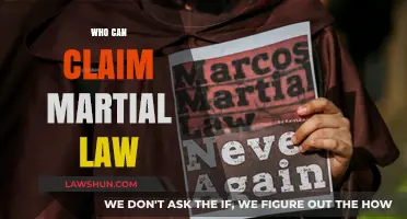 Martial Law: Who Can Declare It?