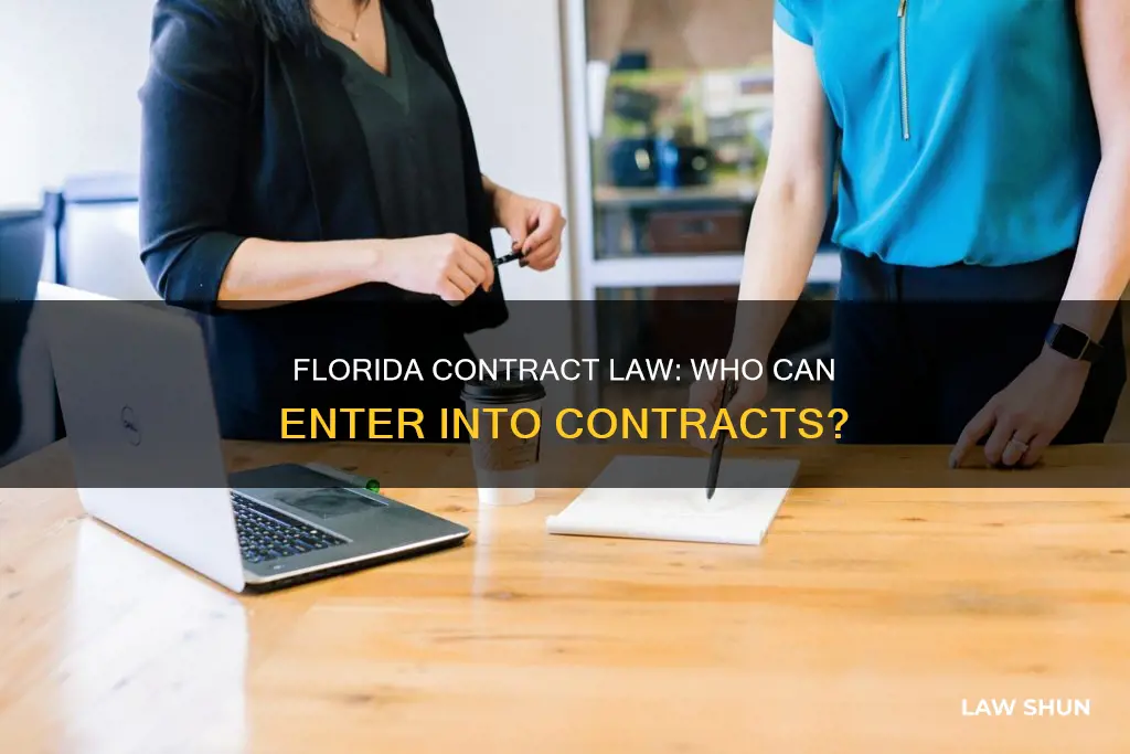 who can contract under floiriuda law
