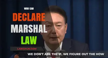 Martial Law: Who Has the Power?
