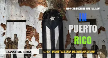 Martial Law in Puerto Rico: Who Has the Power?