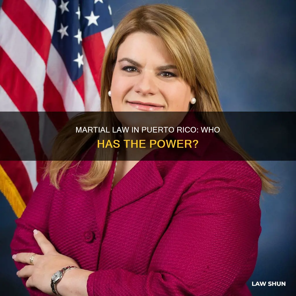 who can declare martial law in puerto rico