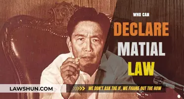 Martial Law: Who Has the Power?