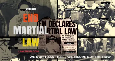 Martial Law: Who Has the Power to End It?