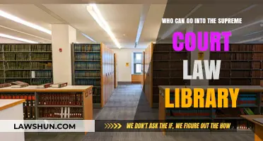 Supreme Court Law Library: Who Can Enter?