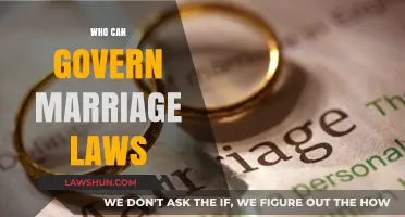 Marriage Laws: Who Governs?