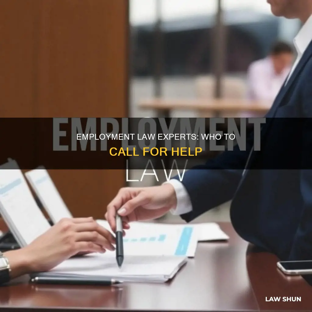 who can i call to ask about employment laws