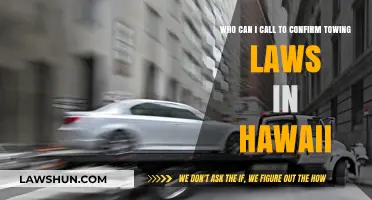 Hawaii Towing Laws: Who to Call for Clarification
