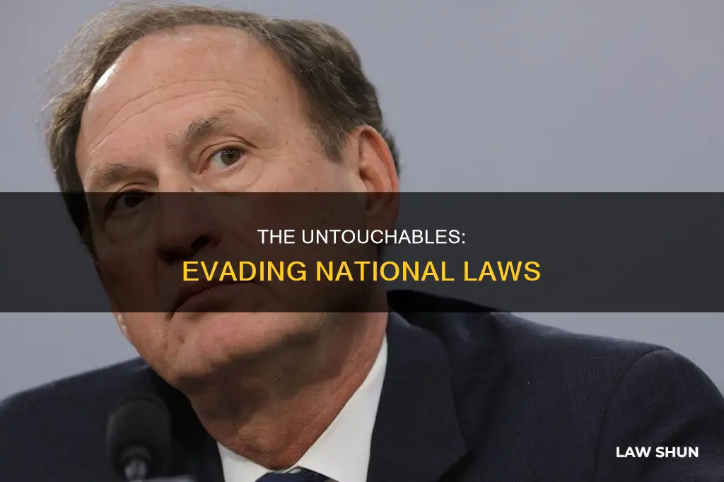 who can not be touched by the laws of nations