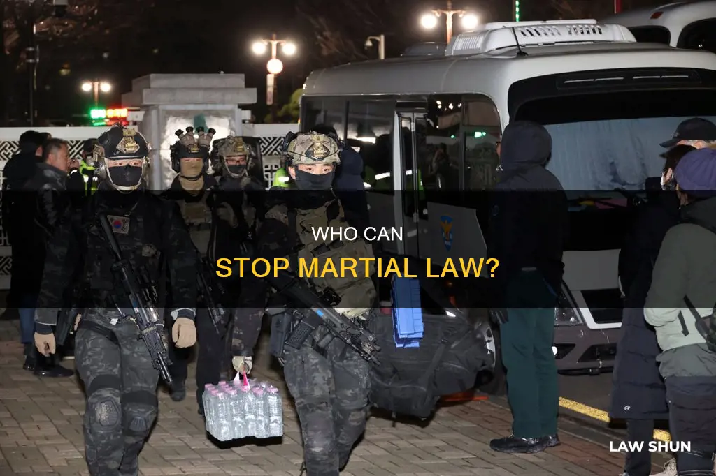 who can nullify marshall law