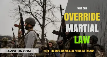 Martial Law: Who Has the Power to Override?