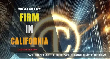 Law Firm Ownership in California: Who Qualifies?
