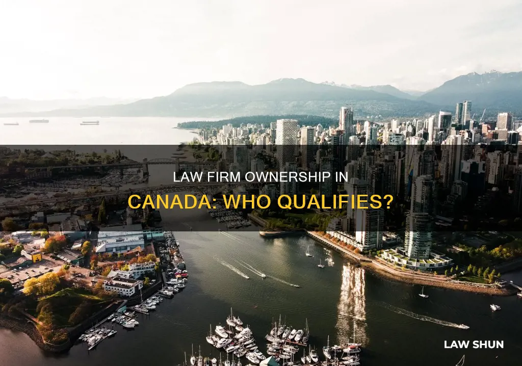 who can own a law firm in canada