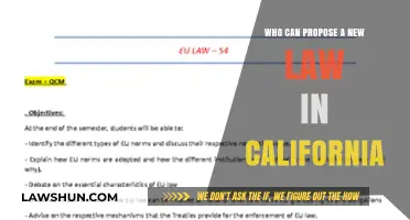 How Anyone Can Propose a California Law