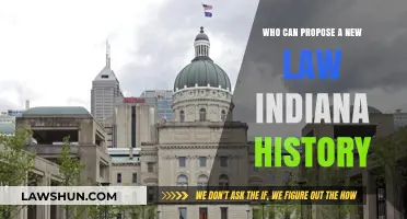 Indiana's Law Proposal History: Who Can Propose?