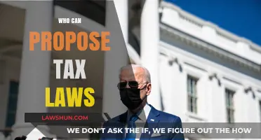 Who Proposes Tax Laws and Why It Matters