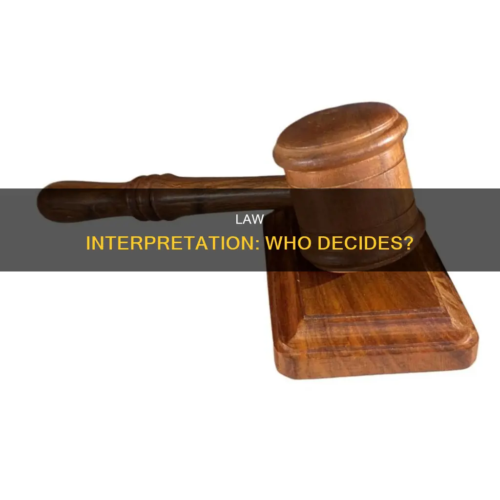 who can rule on questions of law