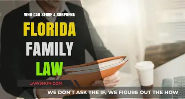 Serving Subpoenas in Florida Family Law: Who Can Do It?