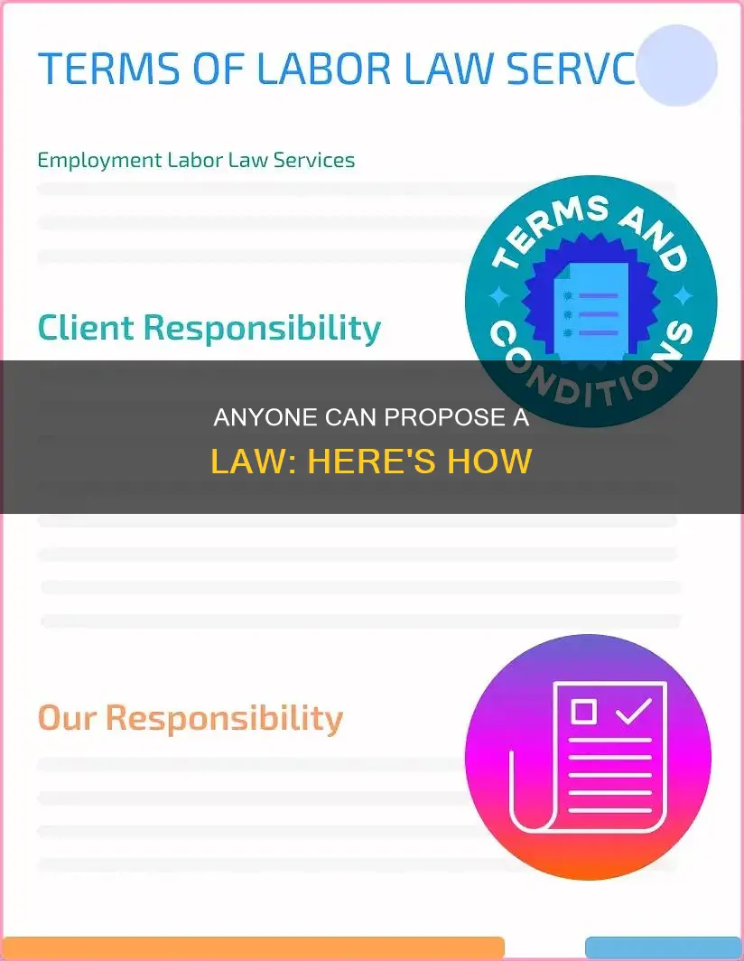 who can submit a law