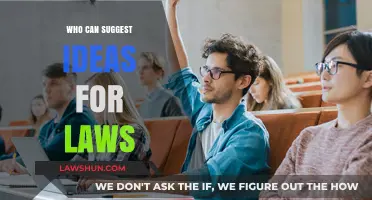 Brainstorming Laws: Who Should We Ask?