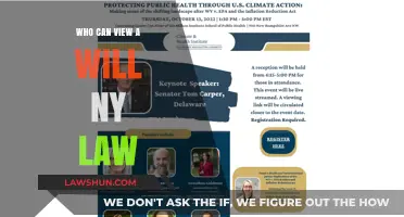 Who Can View a Will in New York?