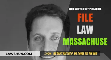 Your Massachusetts Personnel File: Who Can Access It?