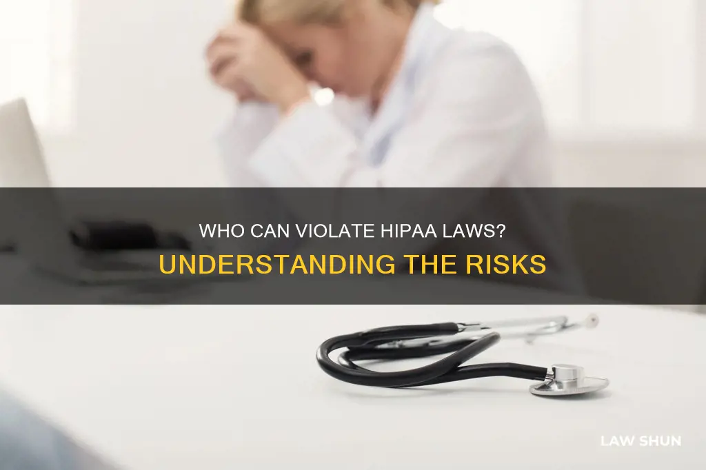 who can violate hippa laws