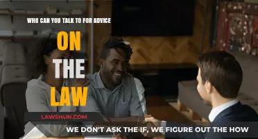 Get Legal Advice: Who to Talk to?