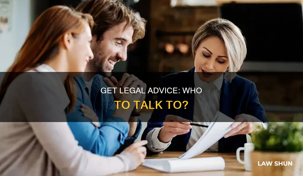who can you talk to for advice on the law