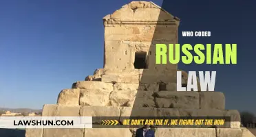 Who Shaped Russia's Legal Framework: A Historical Coding Perspective