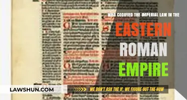 The Codification of Imperial Law in the Eastern Roman Empire