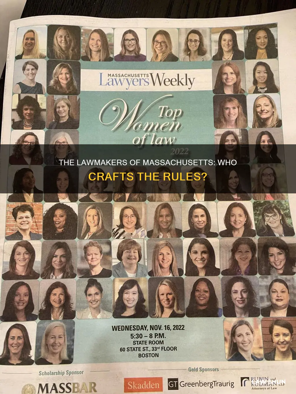 who create the law in massachusetts