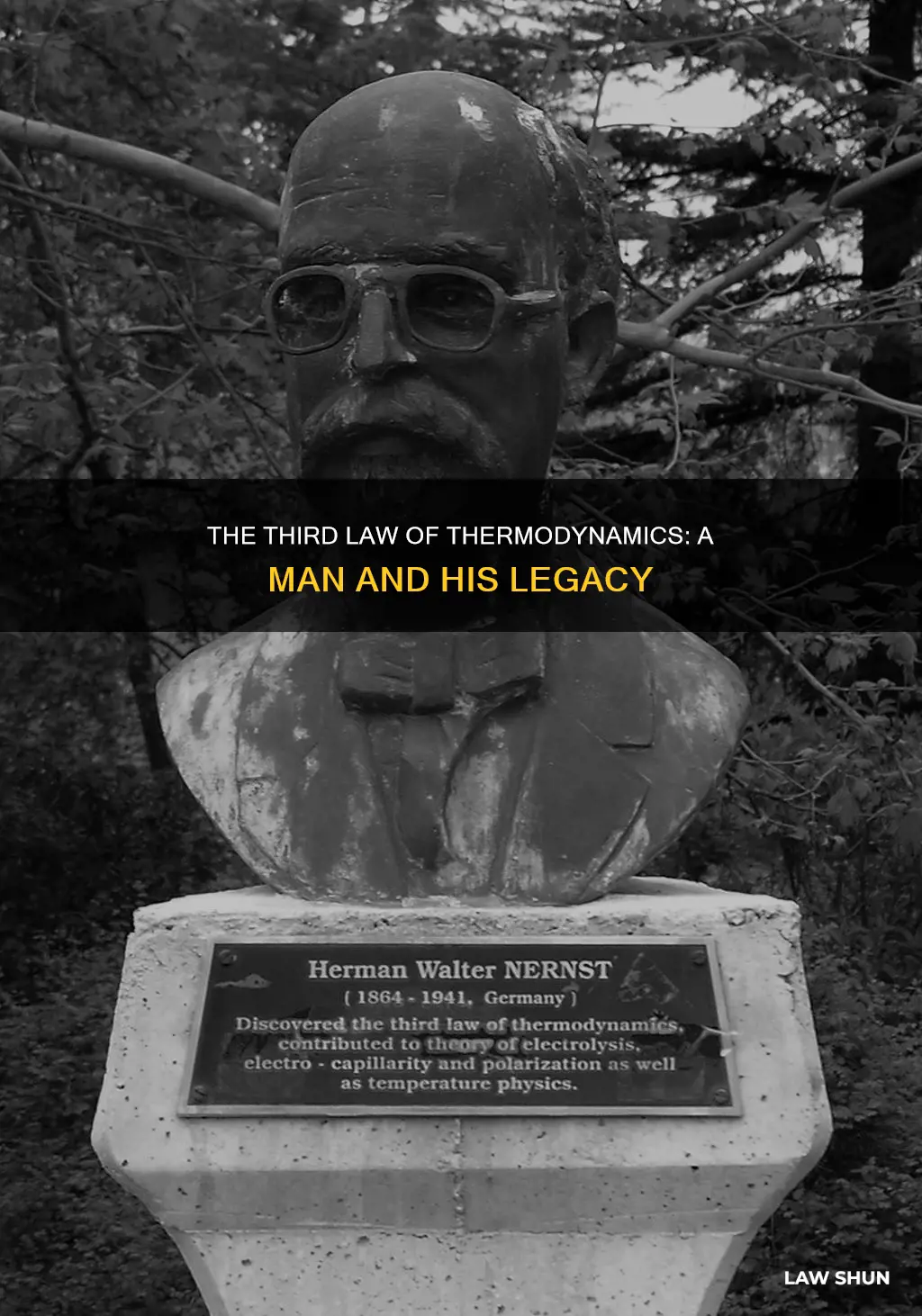 who created 3rd law of thermodynamics