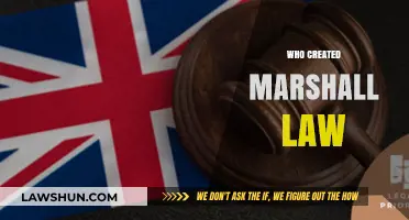 The Origin of Martial Law
