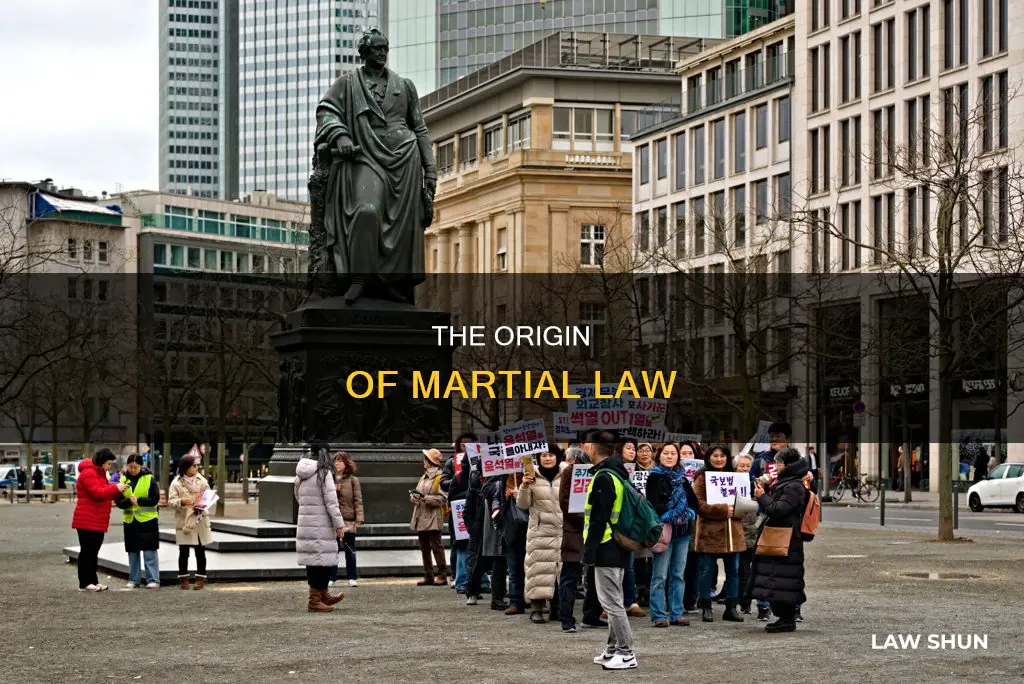 who created marshall law