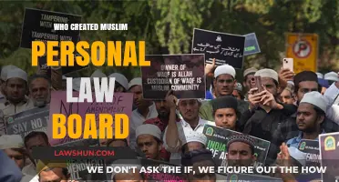 Who Founded the Muslim Personal Law Board?