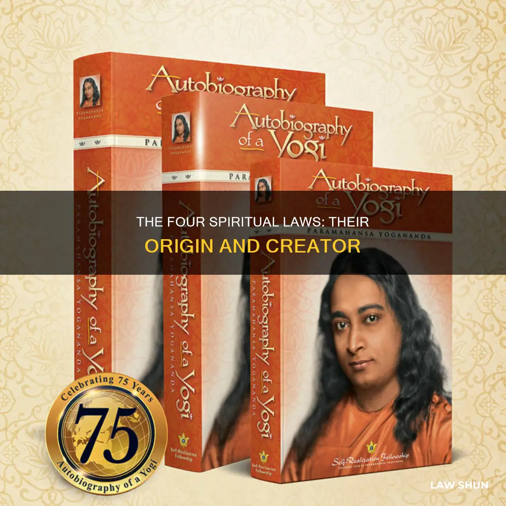 who created the four spiritual laws