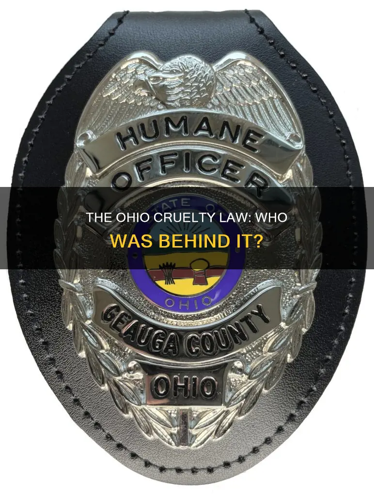 who created the ohio cruelty law