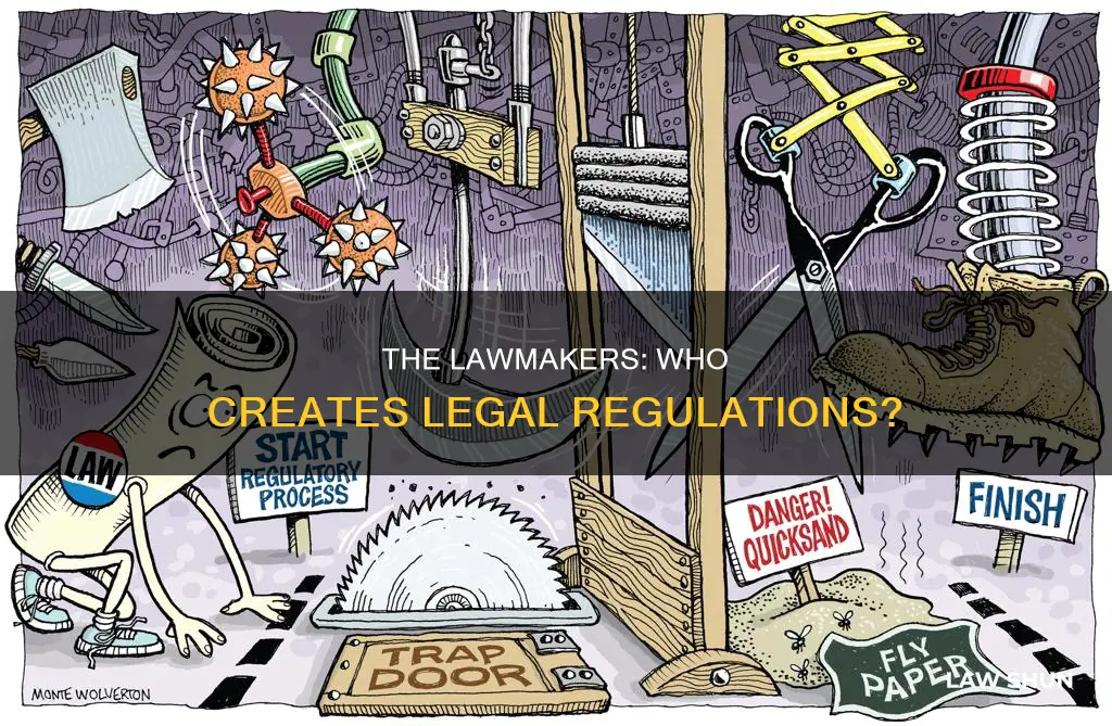 who creates law regulations