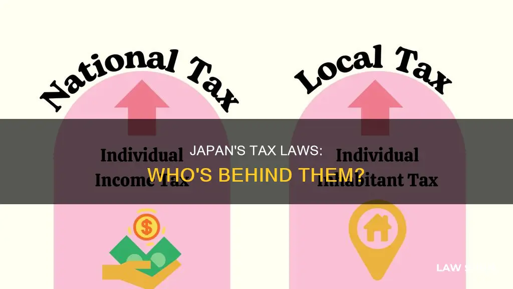 who creates tax laws japan