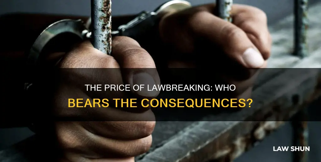 who creates the consquences of breaking the law