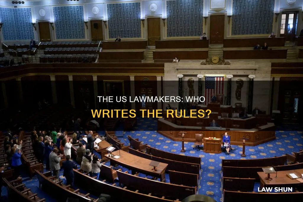 who creates the laws for the us government