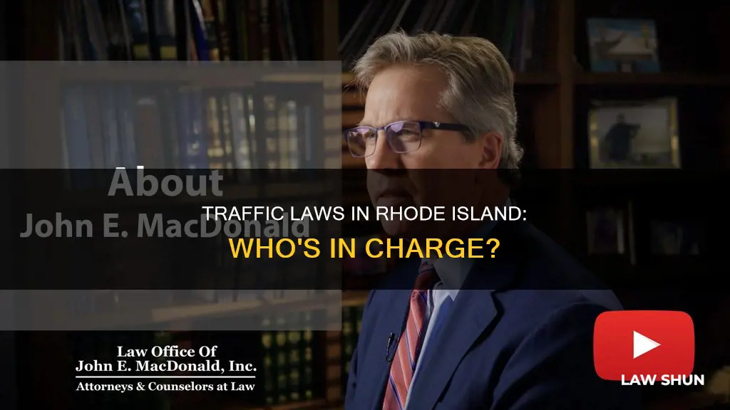 who creates traffic laws in rhode island