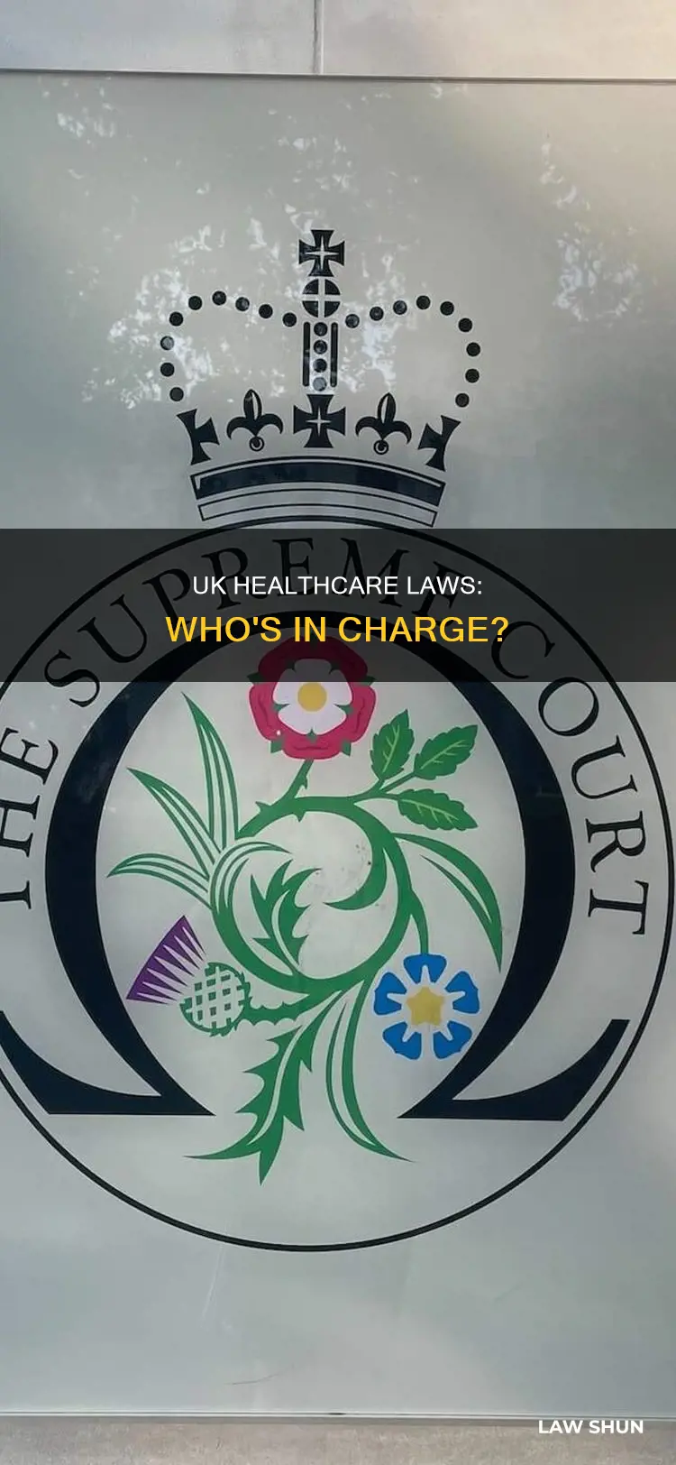 who creates uk healthare laws