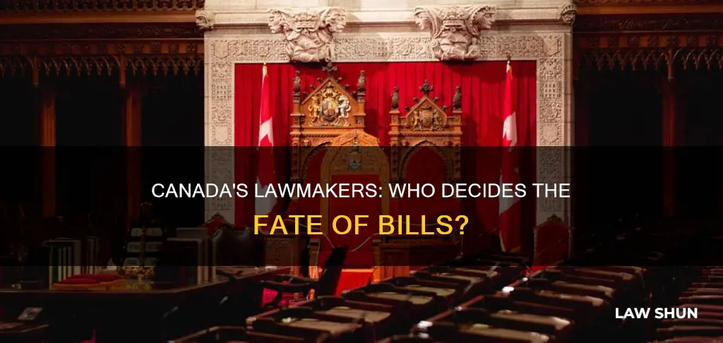who decides laws in canada