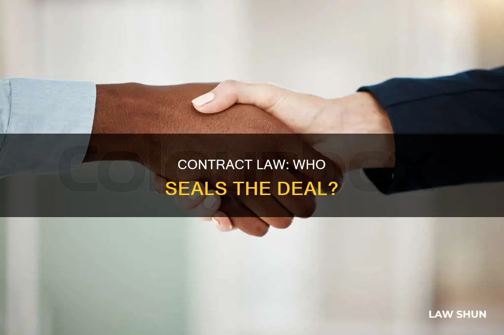 who decides that an agreement has been reached contract law