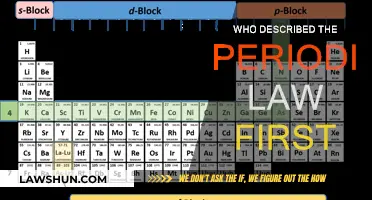 The First Description of the Periodic Law