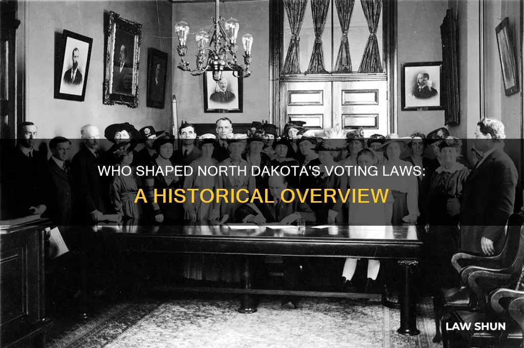 who determined north dakota vote law
