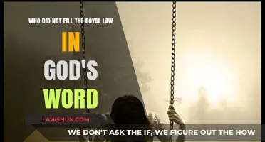 Neglecting Divine Duty: Who Failed to Uphold God's Royal Law?