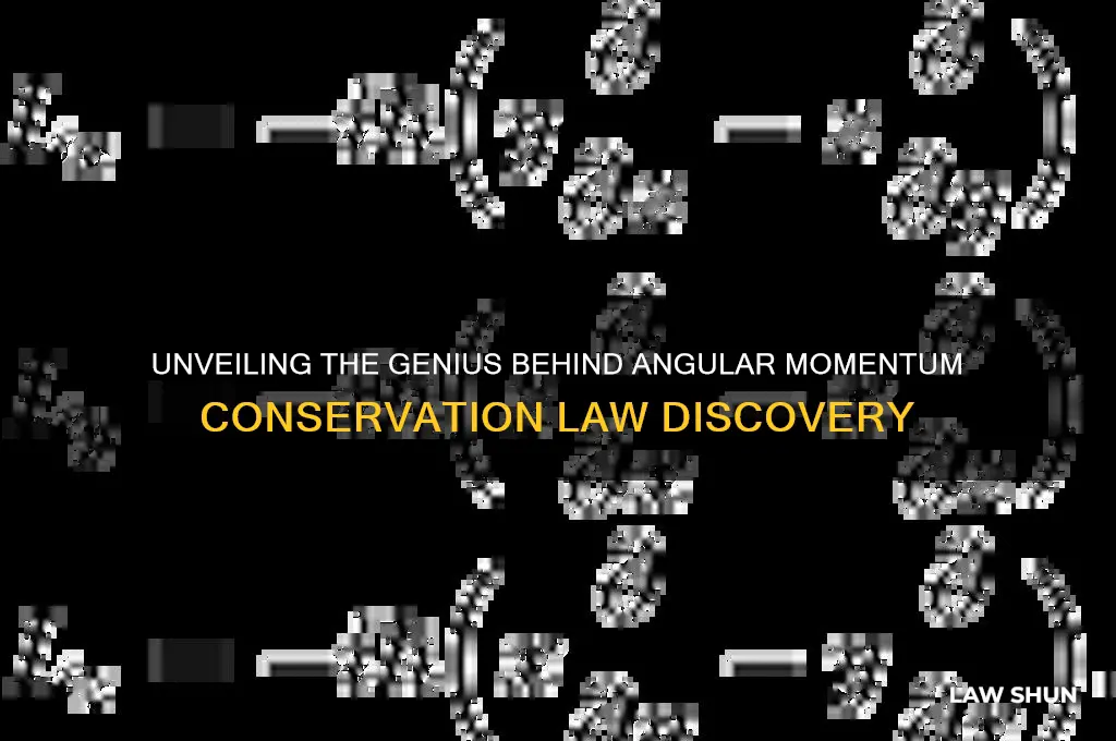 who discovered the law of conservation of angular momentum
